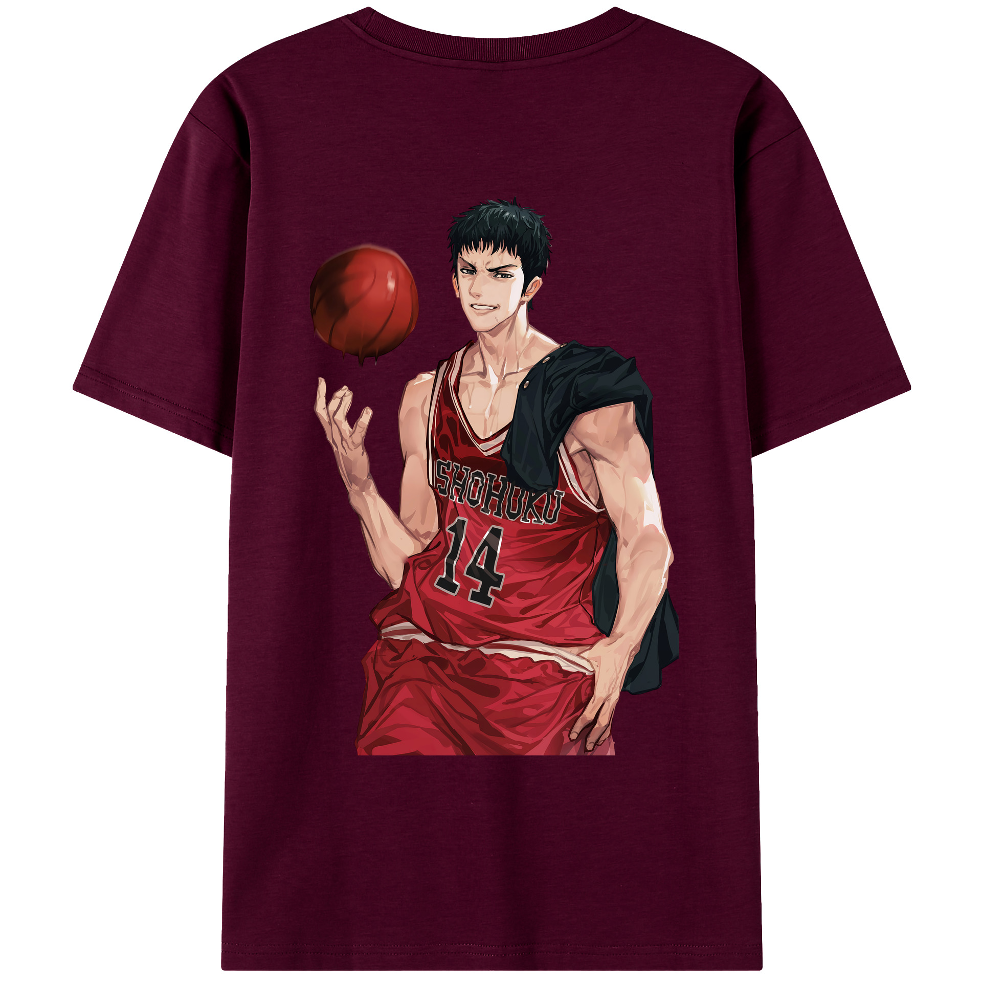 （画像用） SLAM DUNK／スラムダンク レディース半袖Tシャツ(バックプリント)